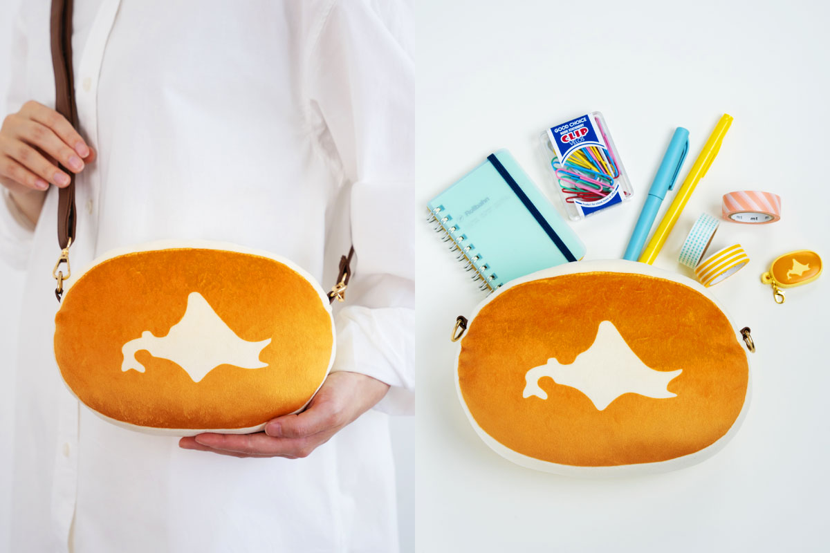 北海道チーズ蒸しケーキふわふわポーチ