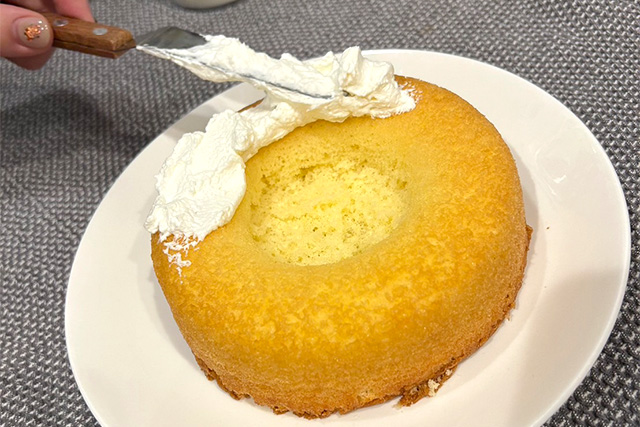 やわらか卵のシフォンケーキ