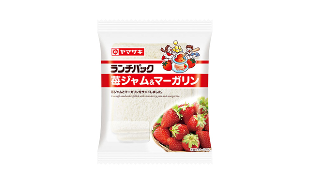 ランチパック（苺ジャム＆マーガリン）