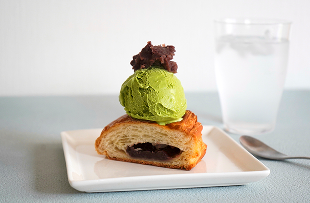 小倉×抹茶アイスクリーム