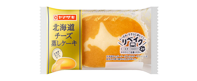 北海道チーズ蒸しケーキ