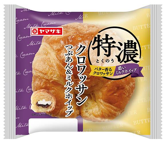 特濃クロワッサン（つぶあん＆ミルクホイップ）