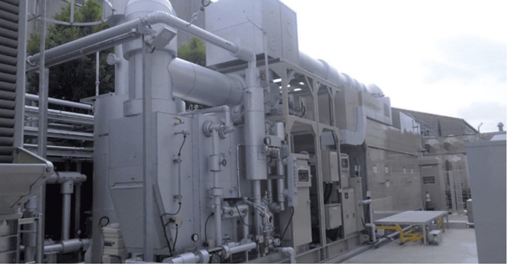 コージェネレーション設備導入（松戸第二工場）​