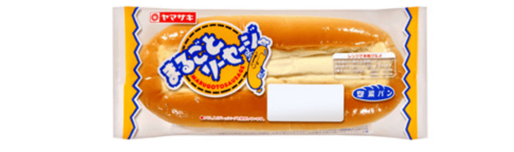 主力菓子パン使用フィルム包装の薄肉化